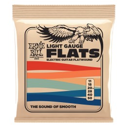 Acquista ERNIE BALL 2580 LIGHT FLAT EL GUITAR 11-50 online | Merula Strumenti Musicali