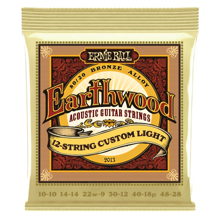 Acquista ERNIE BALL 2013 EARTHWOOD 12-STRING CUSTOM LIGHT BRONZE 80/20 online | Merula Strumenti Musicali