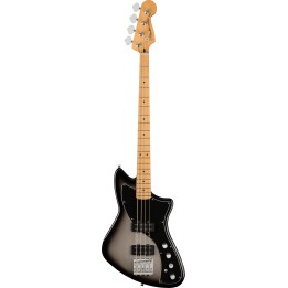 FENDER Player Plus Active Meteora Bass, Maple Fingerboard, Silverburst | Merula Strumenti Musicali