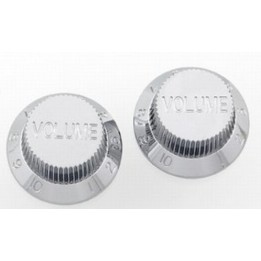 Acquista ALL PARTS Pk 0154-010 Knobs Volume Strat Plastic Chrome online | Merula Strumenti Musicali