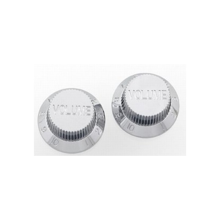 Acquista ALL PARTS Pk 0154-010 Knobs Volume Strat Plastic Chrome online | Merula Strumenti Musicali