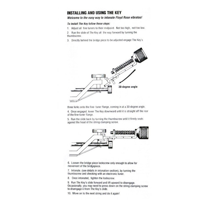 Acquista ALL PARTS LT 0868-000 THE KEY INTONATION TOOLS online | Merula Strumenti Musicali