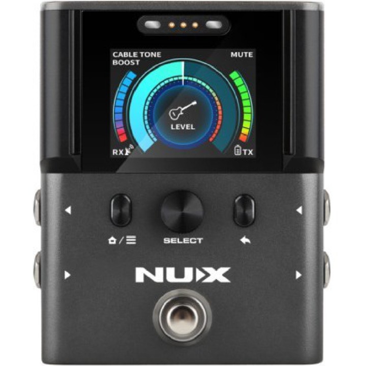 Sistema wireless professionale Nux B-8 per chitarra, basso e strumenti con pickup elettronici.