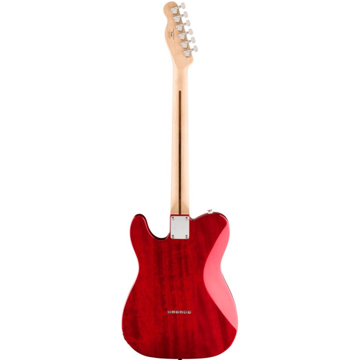 SQUIER Affinity Series Telecaster FMT SH, Laurel Fingerboard, White Pickguard, Crims | Merula Strumenti Musicali