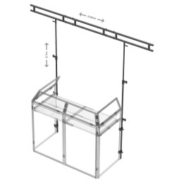 VONYX DB3L LIGHTBRIDGE FOR DB3 2,7M+BAG | Merula Strumenti Musicali