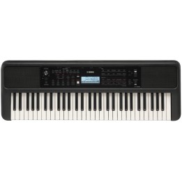 YAMAHA - PSR-E383 BLACK, Tastiera Arranger 61 tasti