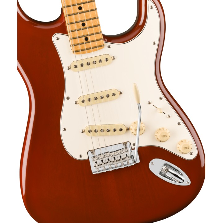 FENDER - Player II Stratocaster, Maple Fingerboard, Transparent Mocha Burst | Merula Strumenti Musicali