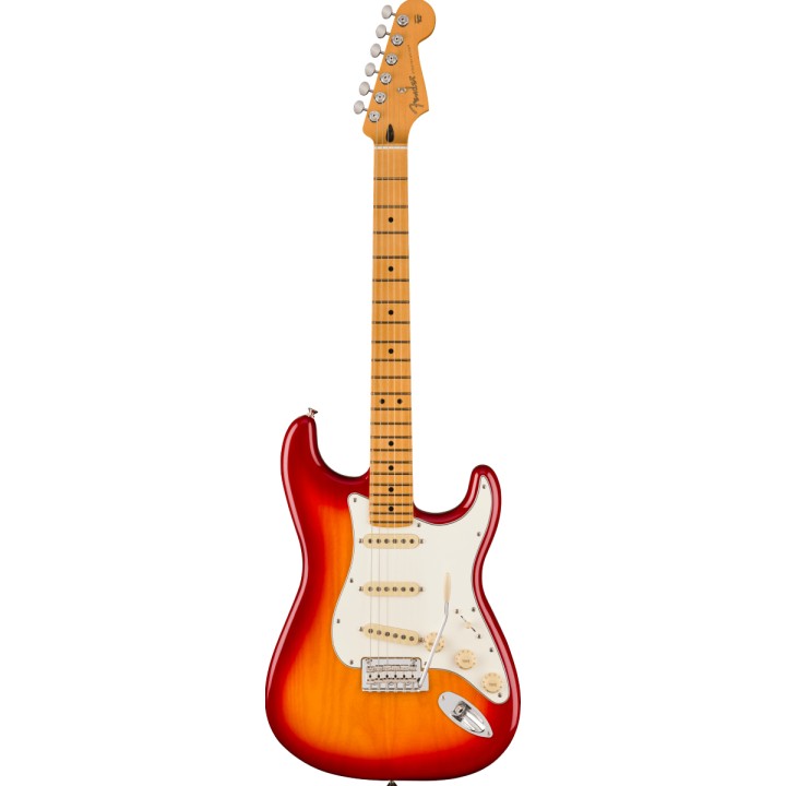 FENDER - Player II Stratocaster, Maple Fingerboard, Aged Cherry Burst | Merula Strumenti Musicali
