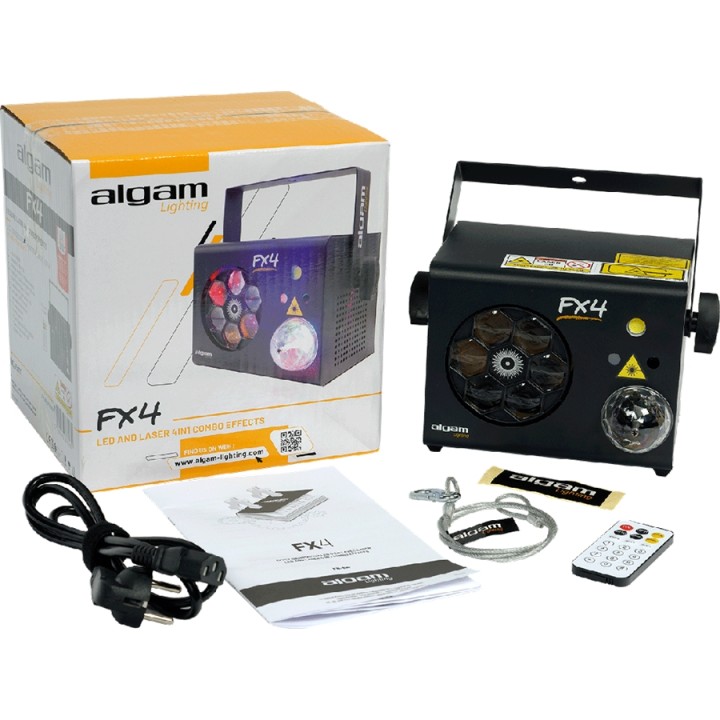 Algam Lighting FX-4 - Effetto di animazione 4 in 1