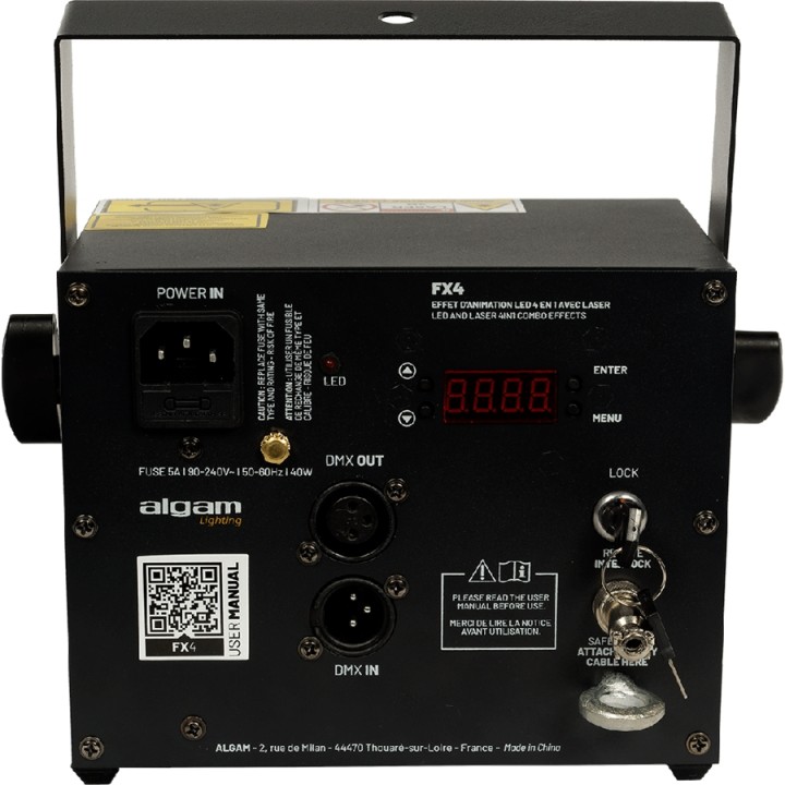 Algam Lighting FX-4 - Effetto di animazione 4 in 1