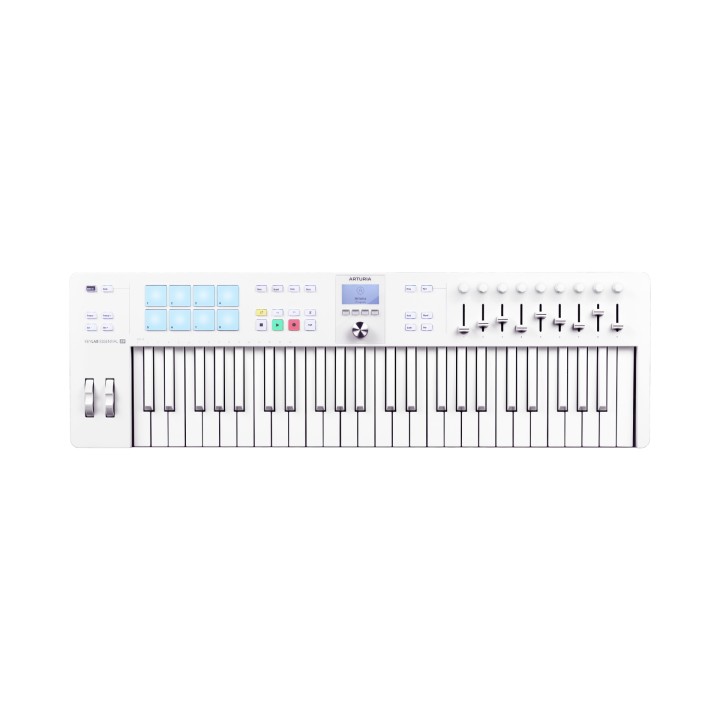 Acquista ARTURIA Keylab Essential Mk3 49 Alpine White online | Merula Strumenti Musicali