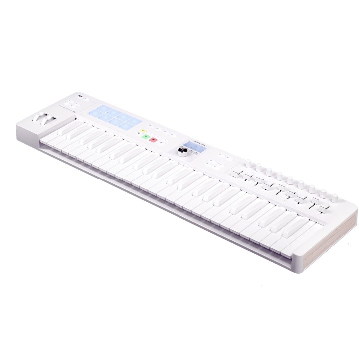 Acquista ARTURIA Keylab Essential Mk3 49 Alpine White online | Merula Strumenti Musicali