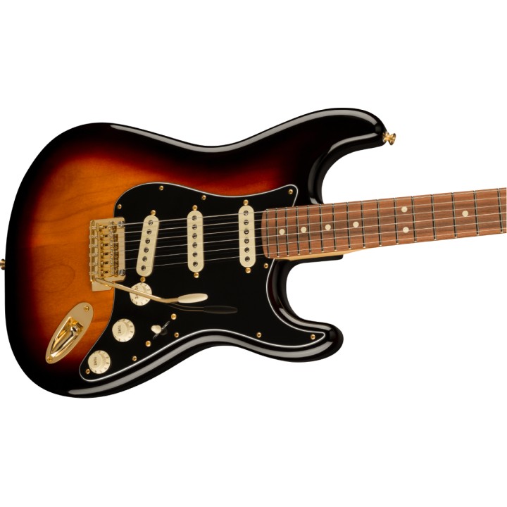 FENDER - Limited Edition Player Stratocaster, Pau Ferro Fingerboard, 3-Color Sunburst | Merula Strumenti Musicali