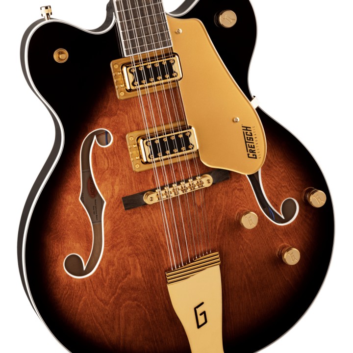 GRETSCH - G5422G-12 Electromatic Classic Hollow Body Double-Cut 12-String with Gold Ha | Merula Strumenti Musicali