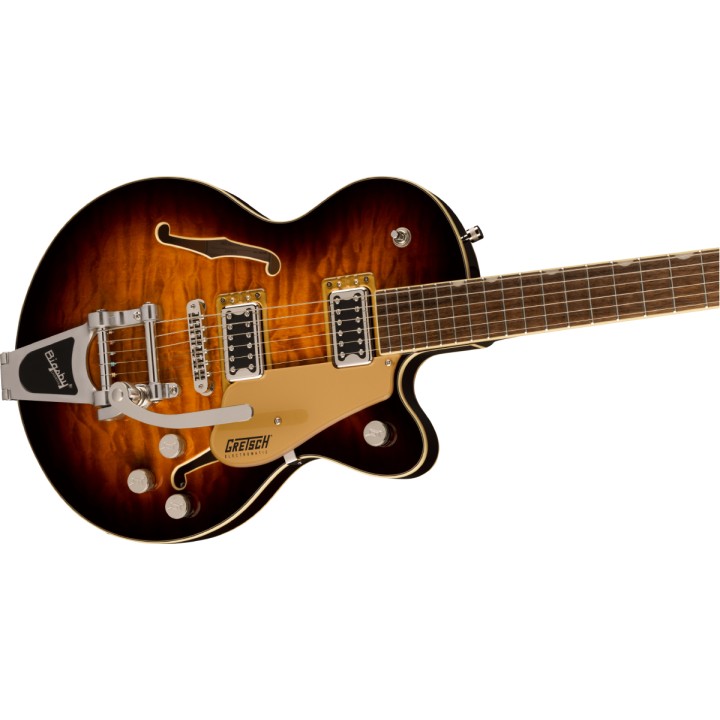 GRETSCH - G5655T-QM Electromatic Center Block Jr. Single-Cut Quilted Maple with Bigsby | Merula Strumenti Musicali
