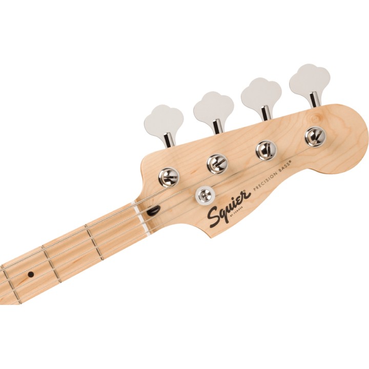 SQUIER - FSR Squier Sonic Precision Bass, Maple Fingerboard, White Pickguard, Surf Gre | Merula Strumenti Musicali
