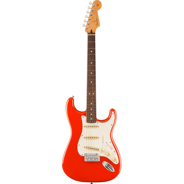 FENDER - Player II Stratocaster, Rosewood Fingerboard, Coral Red | Merula Strumenti Musicali