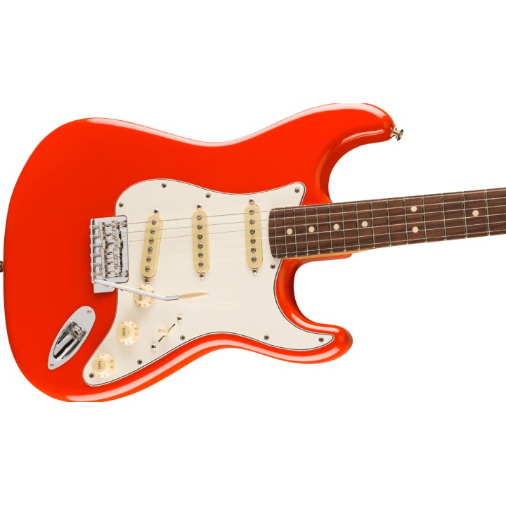 FENDER - Player II Stratocaster, Rosewood Fingerboard, Coral Red | Merula Strumenti Musicali