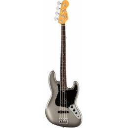 FENDER - American Professional II Jazz Bass, Rosewood Fingerboard, Mercury | Merula Strumenti Musicali
