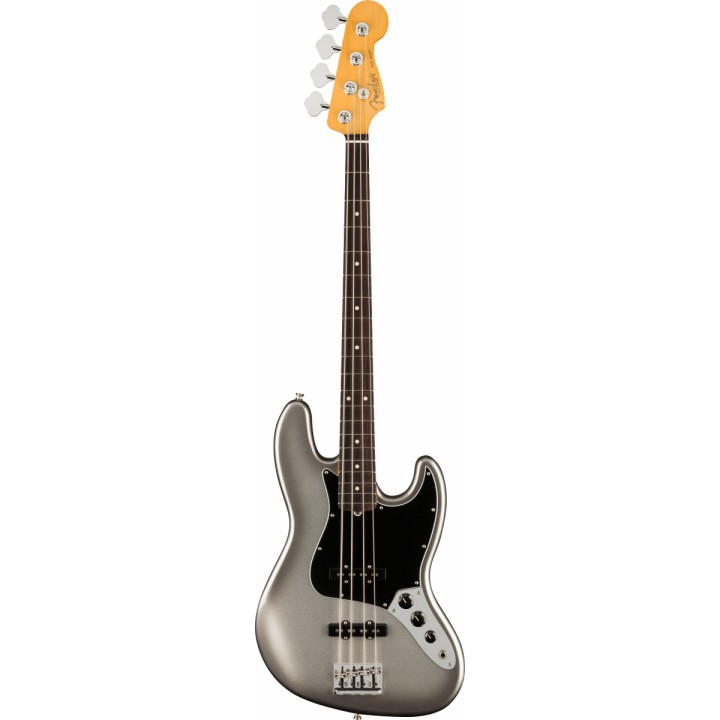 FENDER - American Professional II Jazz Bass, Rosewood Fingerboard, Mercury | Merula Strumenti Musicali