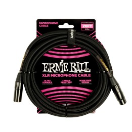 Acquista ERNIE BALL 6392 CAVO MICROFONICO BRAIDED NERO 6 M online | Merula Strumenti Musicali