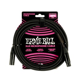 Acquista ERNIE BALL 6391 CAVO MICROFONICO BRAIDED NERO 4,5 M online | Merula Strumenti Musicali
