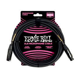 Acquista ERNIE BALL 6388 CAVO MICROFONICO PVC NERO 6 M online | Merula Strumenti Musicali