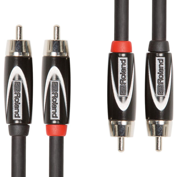 roland rcc-10-2r2r 3 m cavo doppio rca rca