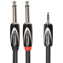 rcc-10-3528v2 3 m cavo insert mini jack trs - doppio jack