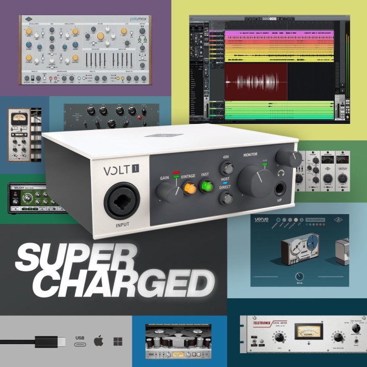 Universal Audio - Volt 1 Usb Recording Studio Interfaccia Audio
