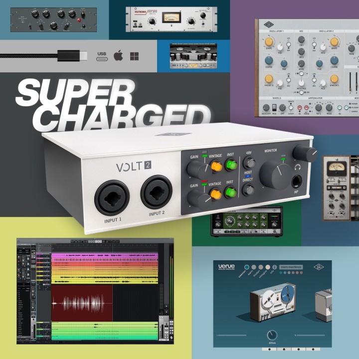 Universal Audio - Volt 2 Usb Recording Studiointerfaccia Audio Usb