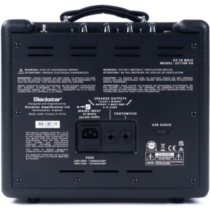 BLACKSTAR - HT-1R MKIII | Merula Strumenti Musicali