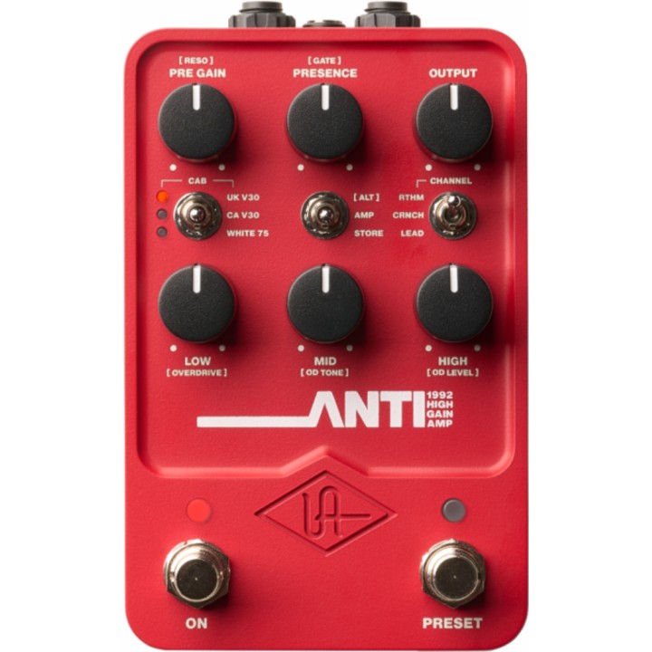 UNIVERSAL AUDIO - UAFX ANTI 1992 HIGH GAIN AMP | Merula