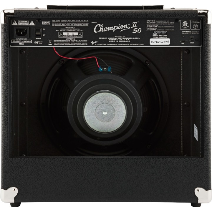 FENDER - Champion II 50, 230V EU | Merula Strumenti Musicali