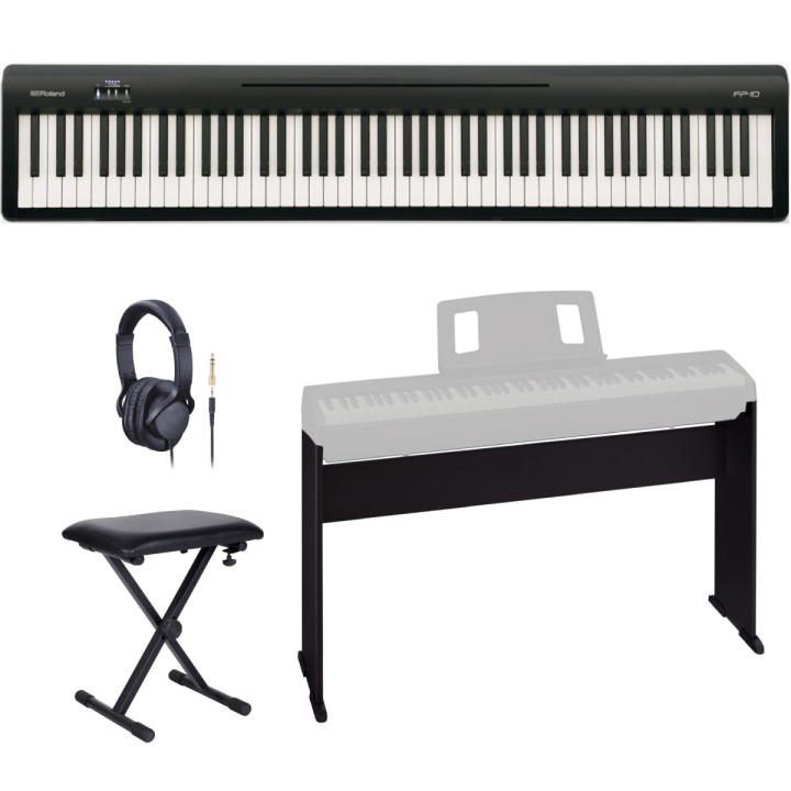 ROLAND - FP10BK SET COMPLETO | Merula Strumenti Musicali