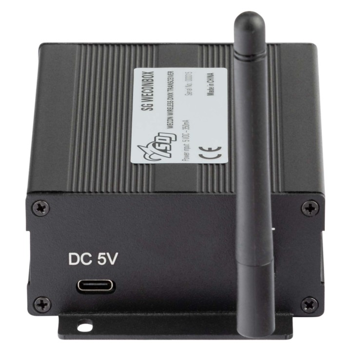 SDJ - WECONBOX | Trasmettitore/ricevitore wireless DMX