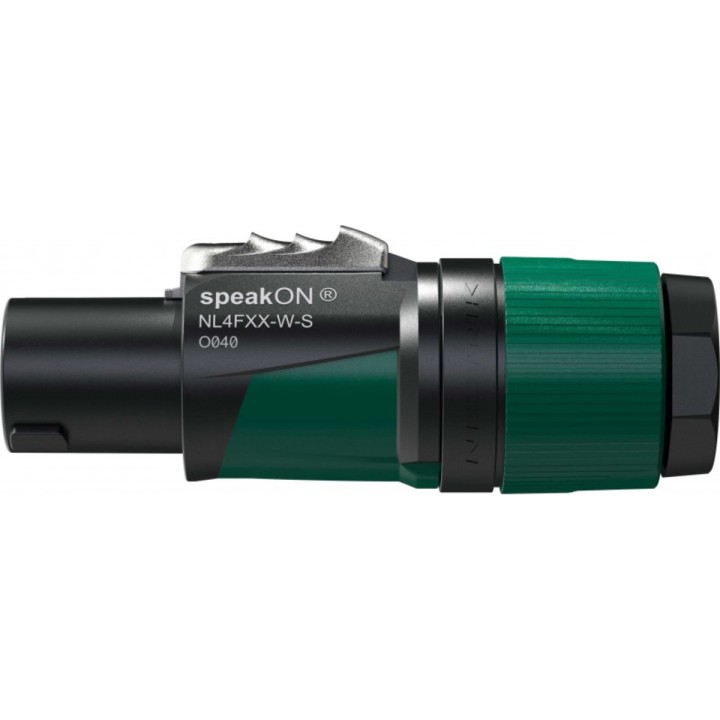 NEUTRIK NL4FXX-W-S Connettore per cavi SpeakON a 4 poli. MERULA