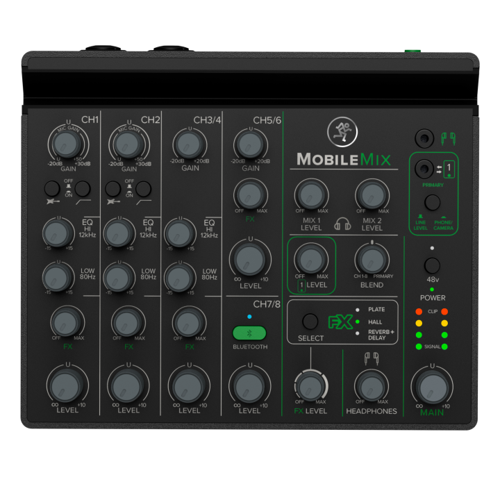 MACKIE - MOBILE MIX | Mixer 8ch alimentabile via USB