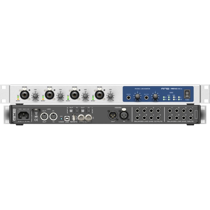 RME FIREFACE 802 FS, Interfaccia Audio USB. MERULA