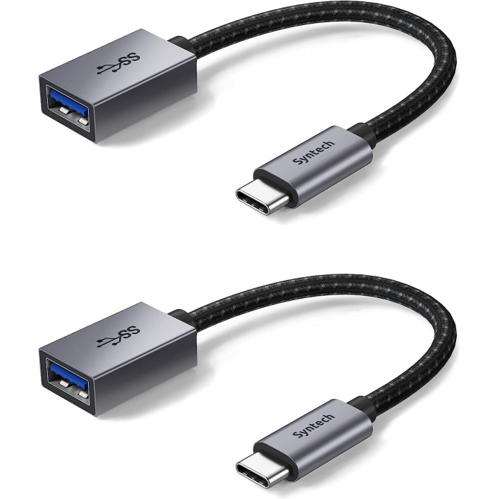 SYNTHEC - CA2BLACK Cavo adattatore da USB C a USB | Merula Strumenti Musicali