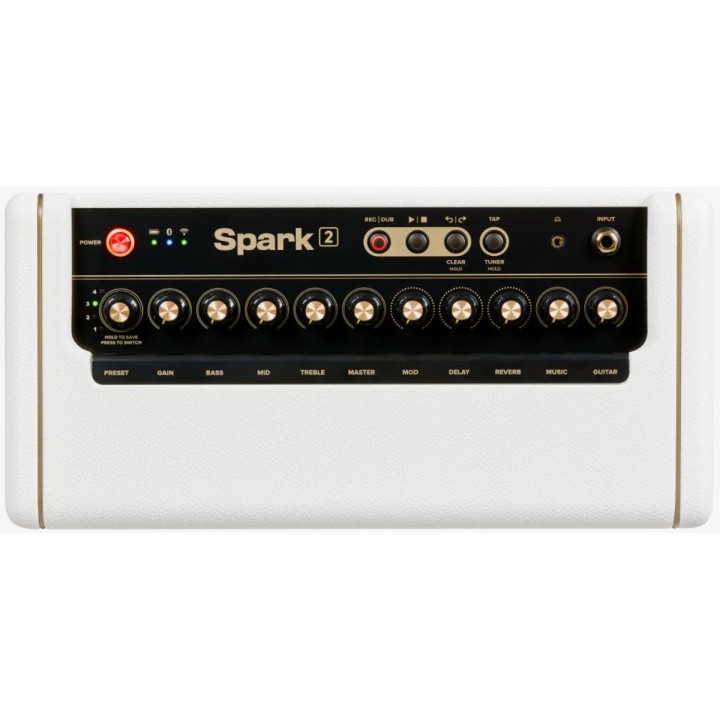 Positive Grid - Spark 2 Pearl WH. Amplificatore per chitarra. MERULA