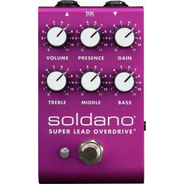 Soldano - SLO Super Lead Overdrive Pedal Limited Edition - Purple, MERULA.