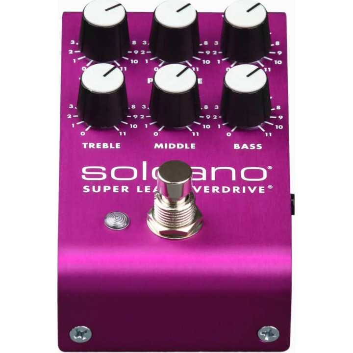 Soldano - SLO Super Lead Overdrive Pedal Limited Edition - Purple, MERULA.