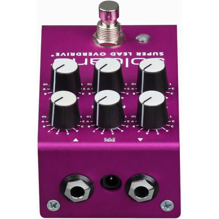 Soldano - SLO Super Lead Overdrive Pedal Limited Edition - Purple, MERULA.