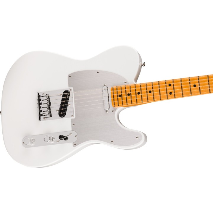 Fender - American Ultra II Telecaster, Maple Fingerboard, Avalanche. Chitarra elettrica Solid Body, MERULA.
