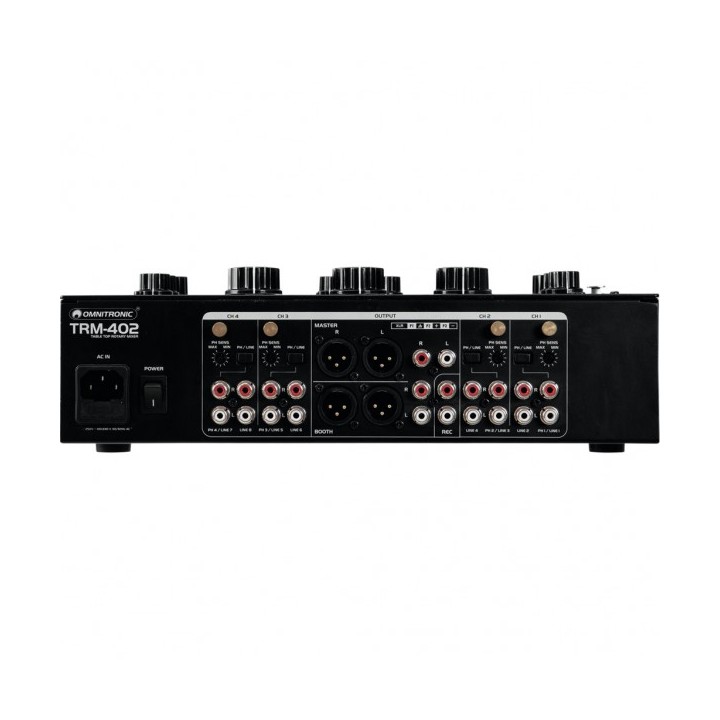 mixer analogico rotativo 4 canali