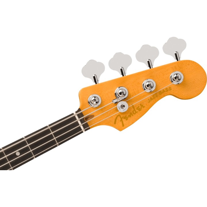 Fender - American Ultra II Jazz Bass, Ebony Fingerboard, Noble Blue. Basso elettrico, Merula.