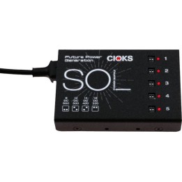 CIOKS - SOL + 9 FLEXAlimentatore per effetti a pedale. MERULA