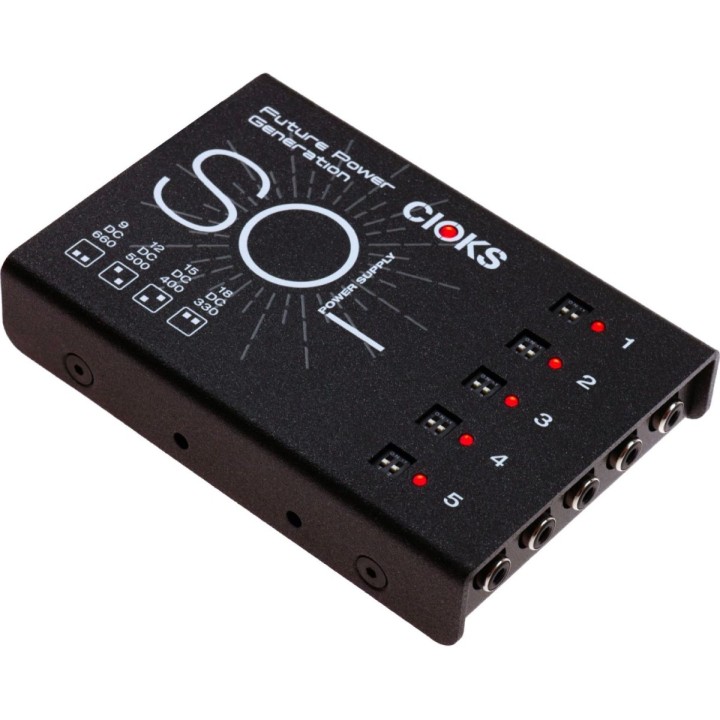CIOKS - SOL + 9 FLEXAlimentatore per effetti a pedale. MERULA