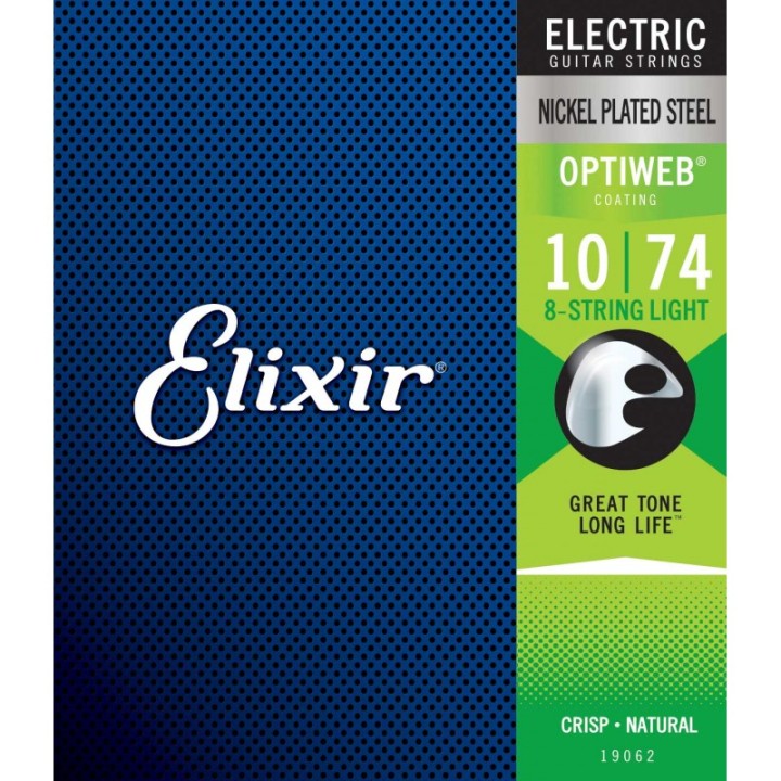 Elixir | 19062 ELECTRIC NICKEL PLATED STEEL OPTIWEB